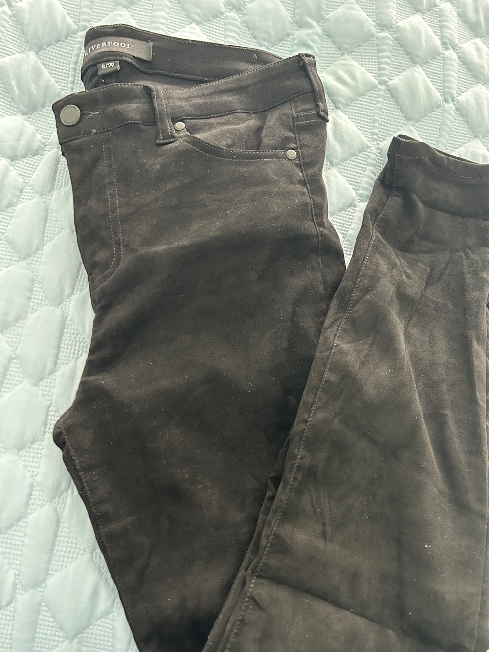 Liverpool Skinny Jeans in Black